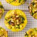 Zucchini, Spinach and Feta Egg Muffins