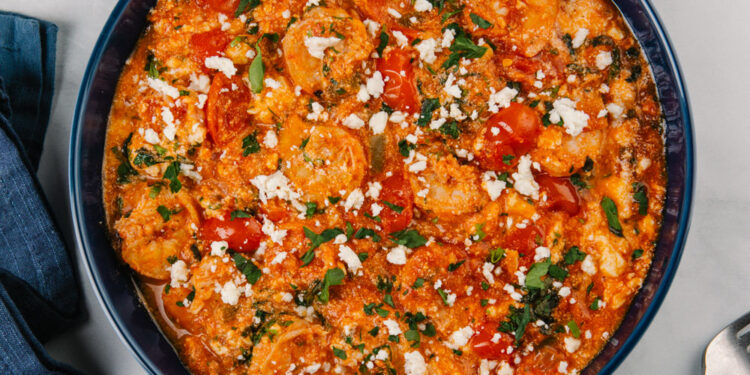 shrimp-saganaki