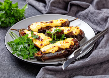 Eggplant Papoutsakia