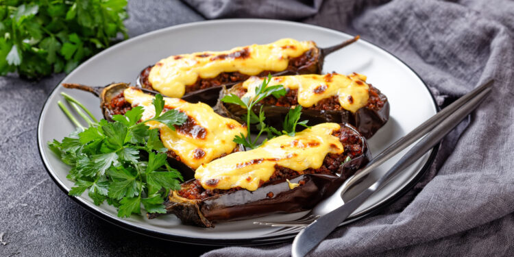 Eggplant Papoutsakia