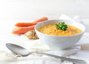 Creamy Carrot Ginger Soup 